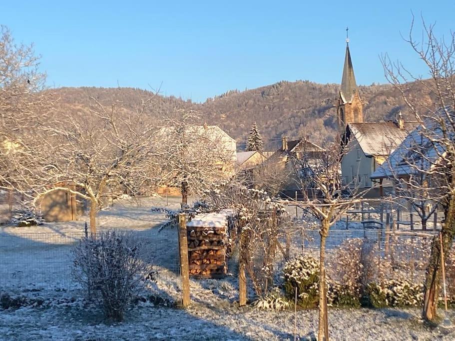 Gite Le Charmot, Au Pied Des Montagnes Classe 3* Roderen Extérieur photo