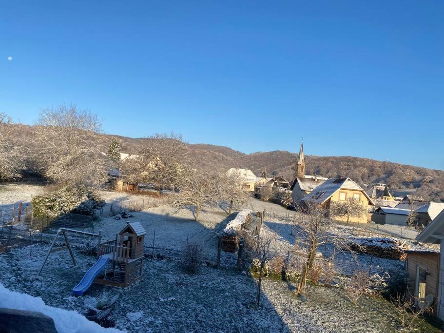 Gite Le Charmot, Au Pied Des Montagnes Classe 3* Roderen Extérieur photo